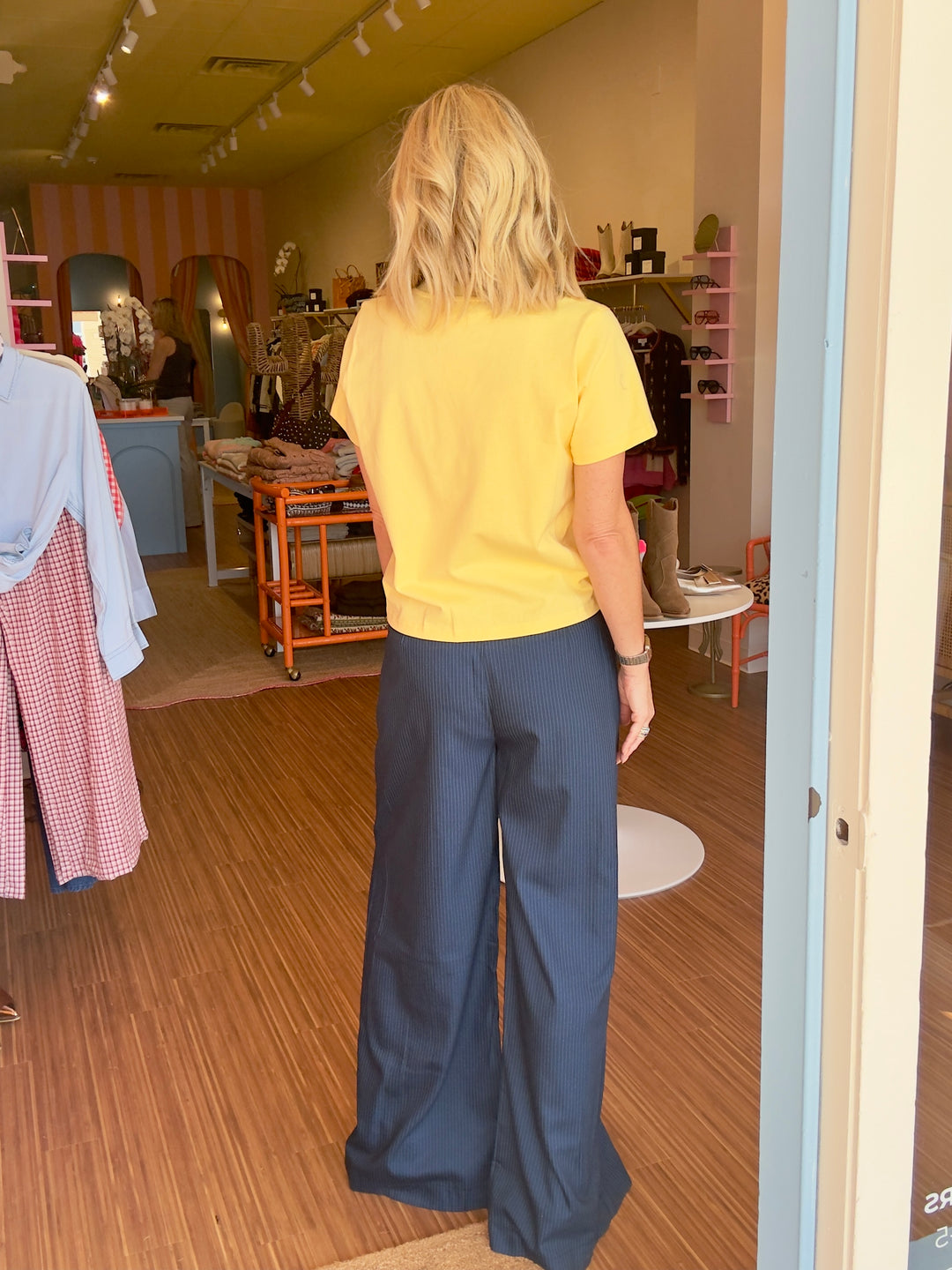 PAIGE PINSTRIPE PANT