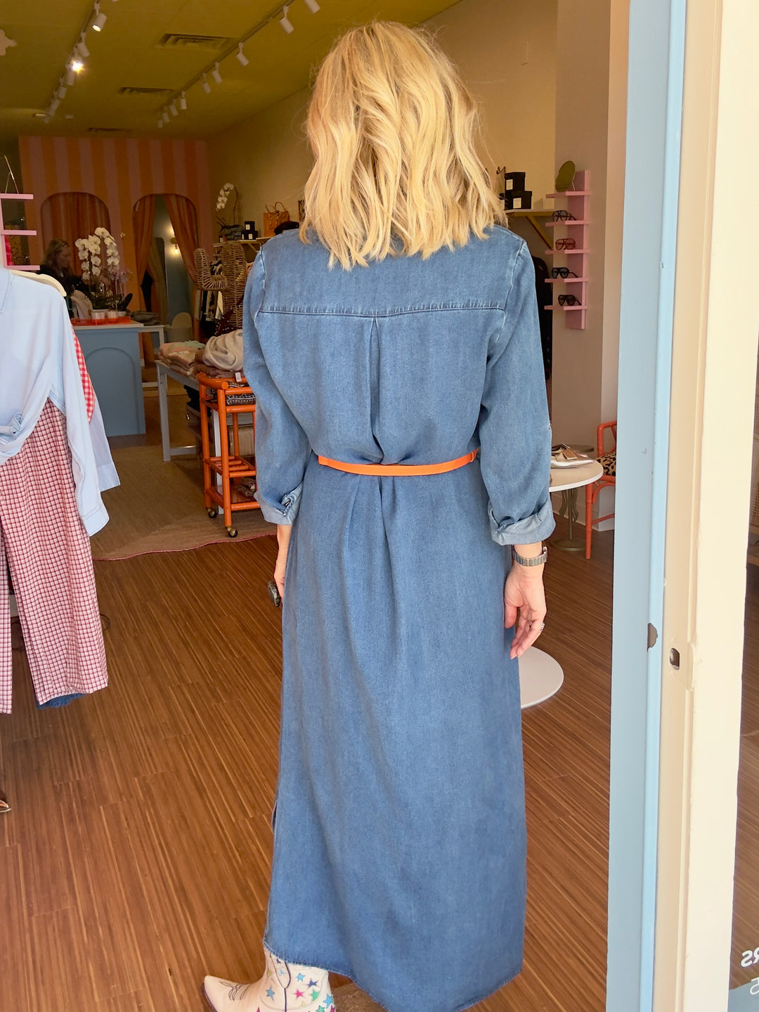 RYDER DENIM DRESS