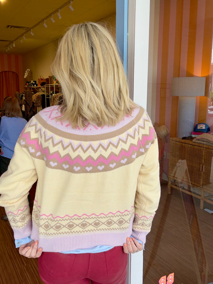 PARKER PINK SWEATER