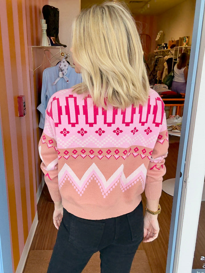 PENNY PINK SWEATER