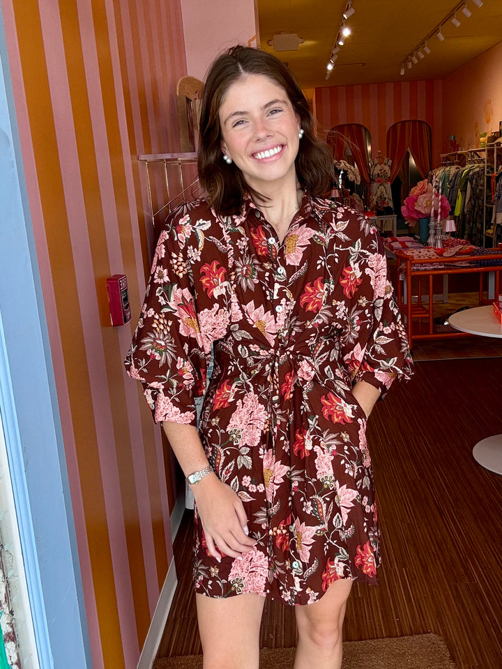 OAKLEY FLORAL DRESS