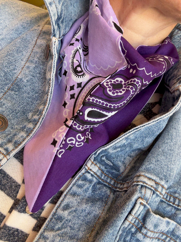 SUGAR BANDANDA PURPLE/LAVENDER