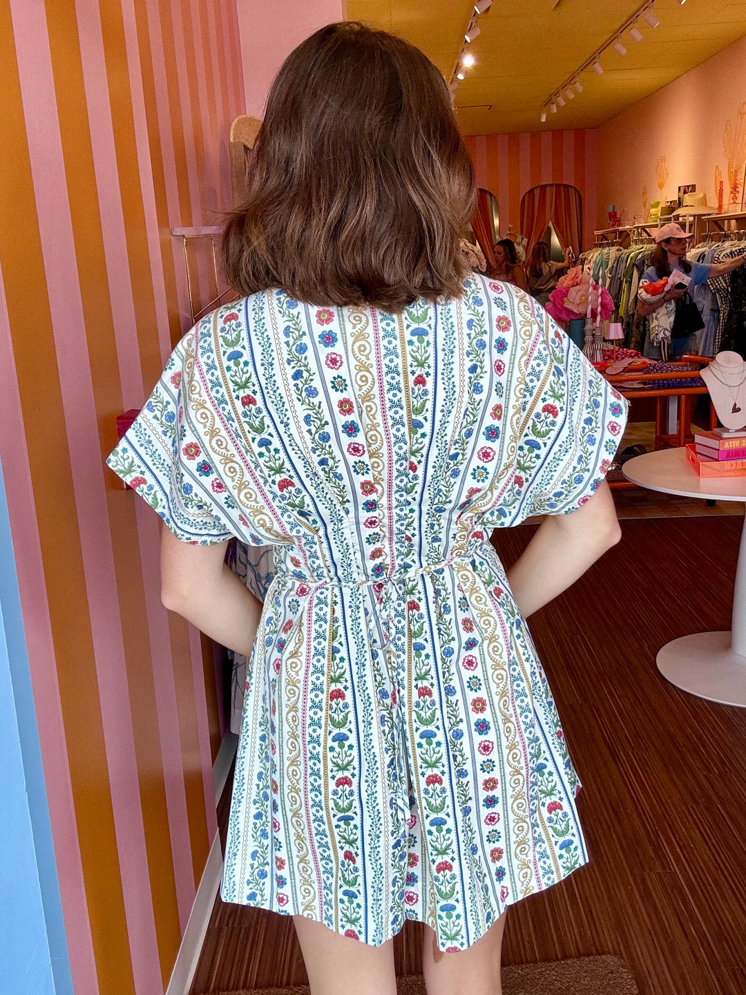 KALI FLORAL SHIRT DRESS