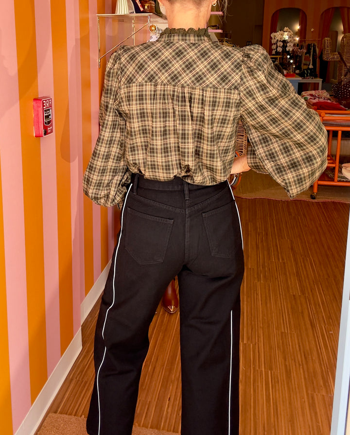 BARREL JEAN TWIST BLACK