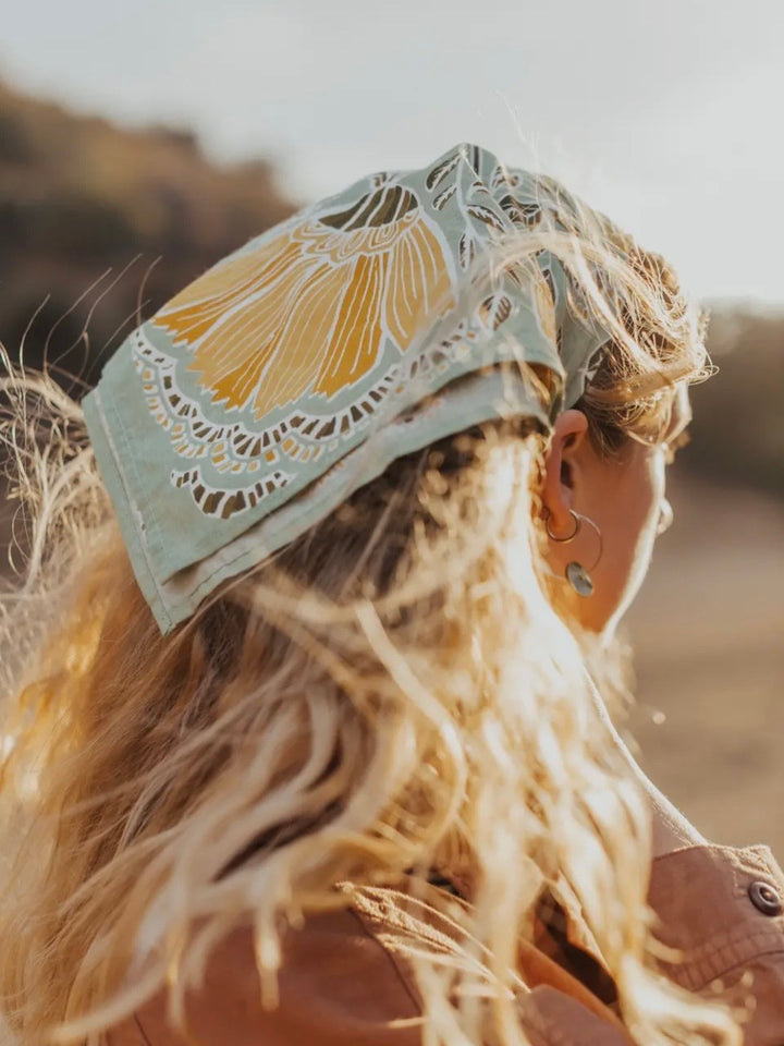 HAZEL SAGE BANDANA