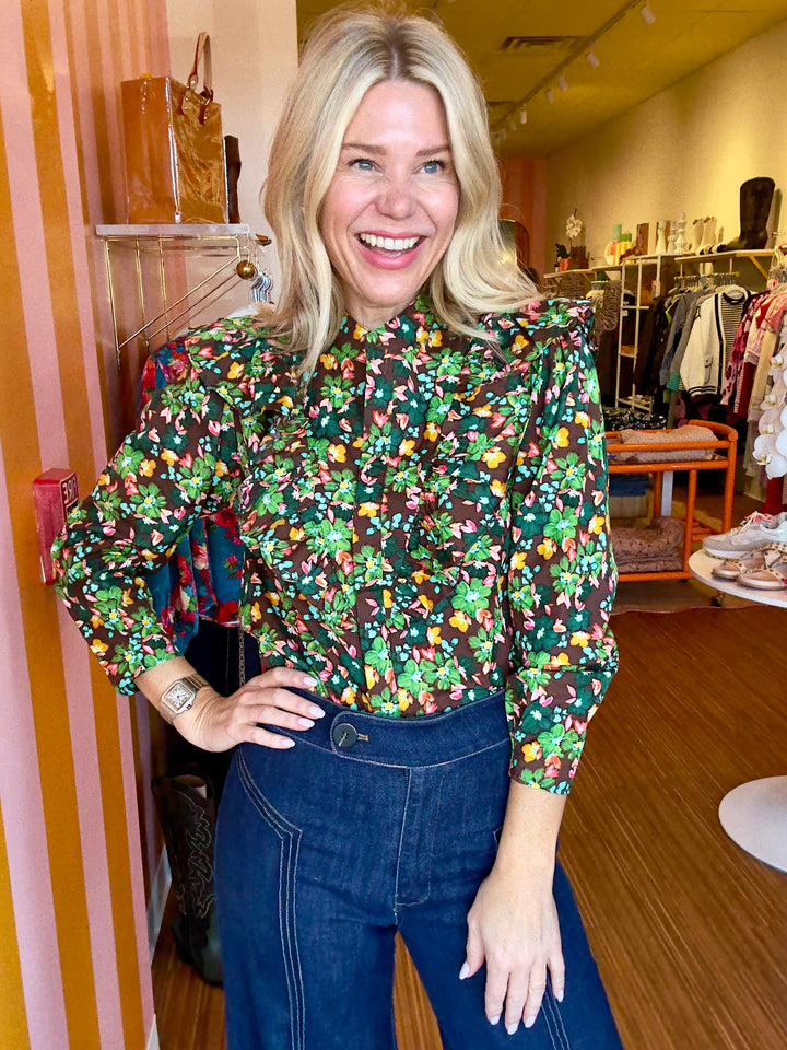REESE FLORAL TOP