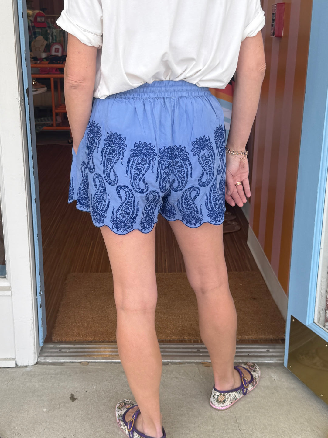 HANNAH BLUE SHORT