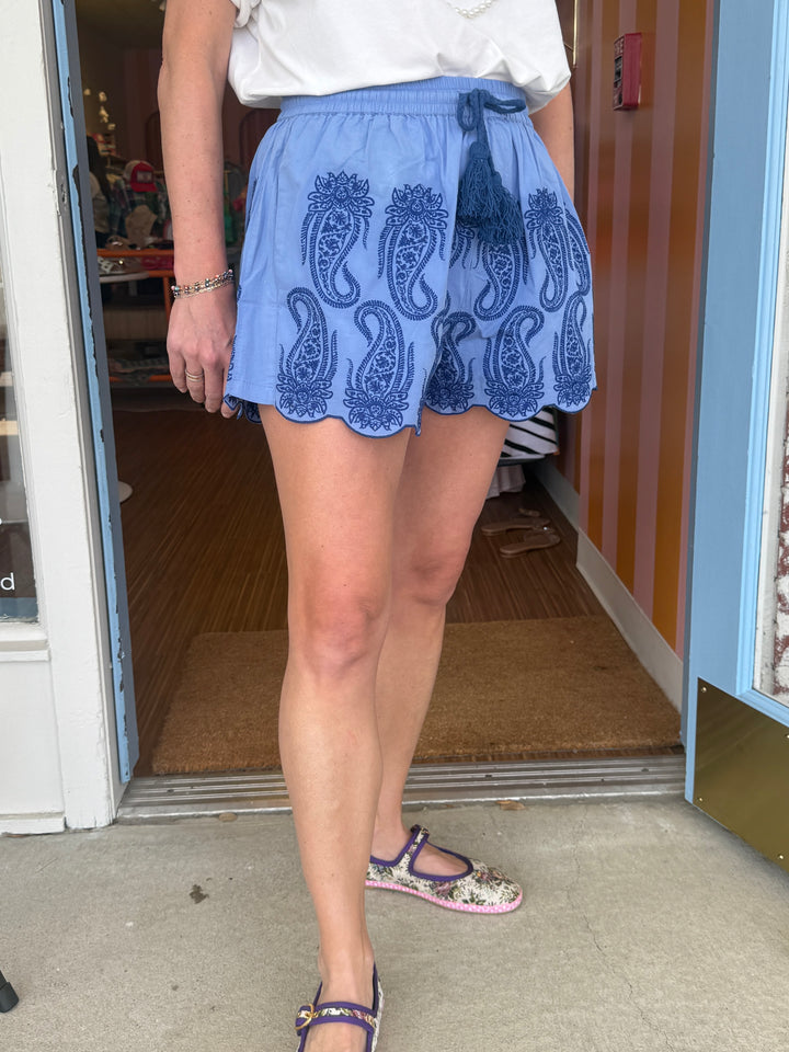 HANNAH BLUE SHORT