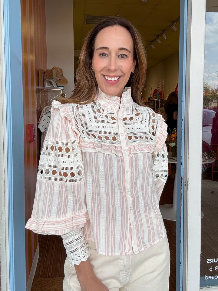 DANIELLE BLUSH SHIRT