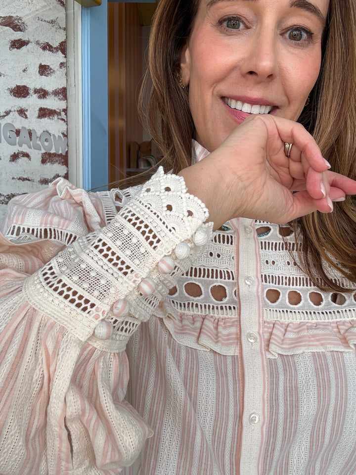 DANIELLE BLUSH SHIRT