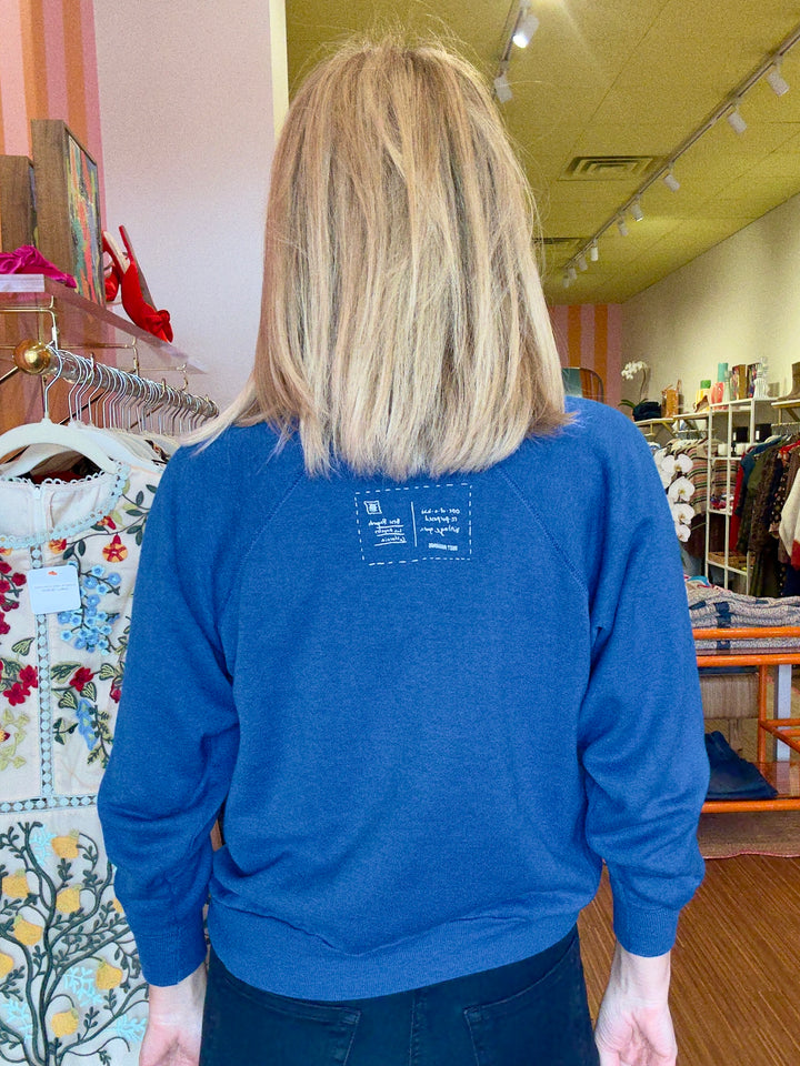 HOWDY SWEATSHIRT BLUE