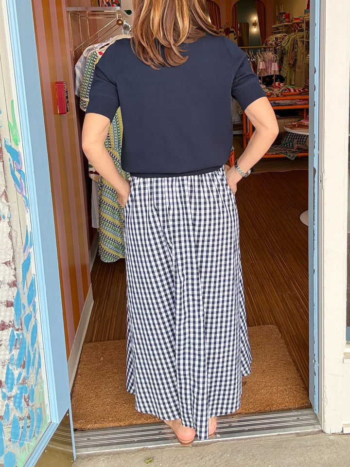LUCY CHECK SKIRT