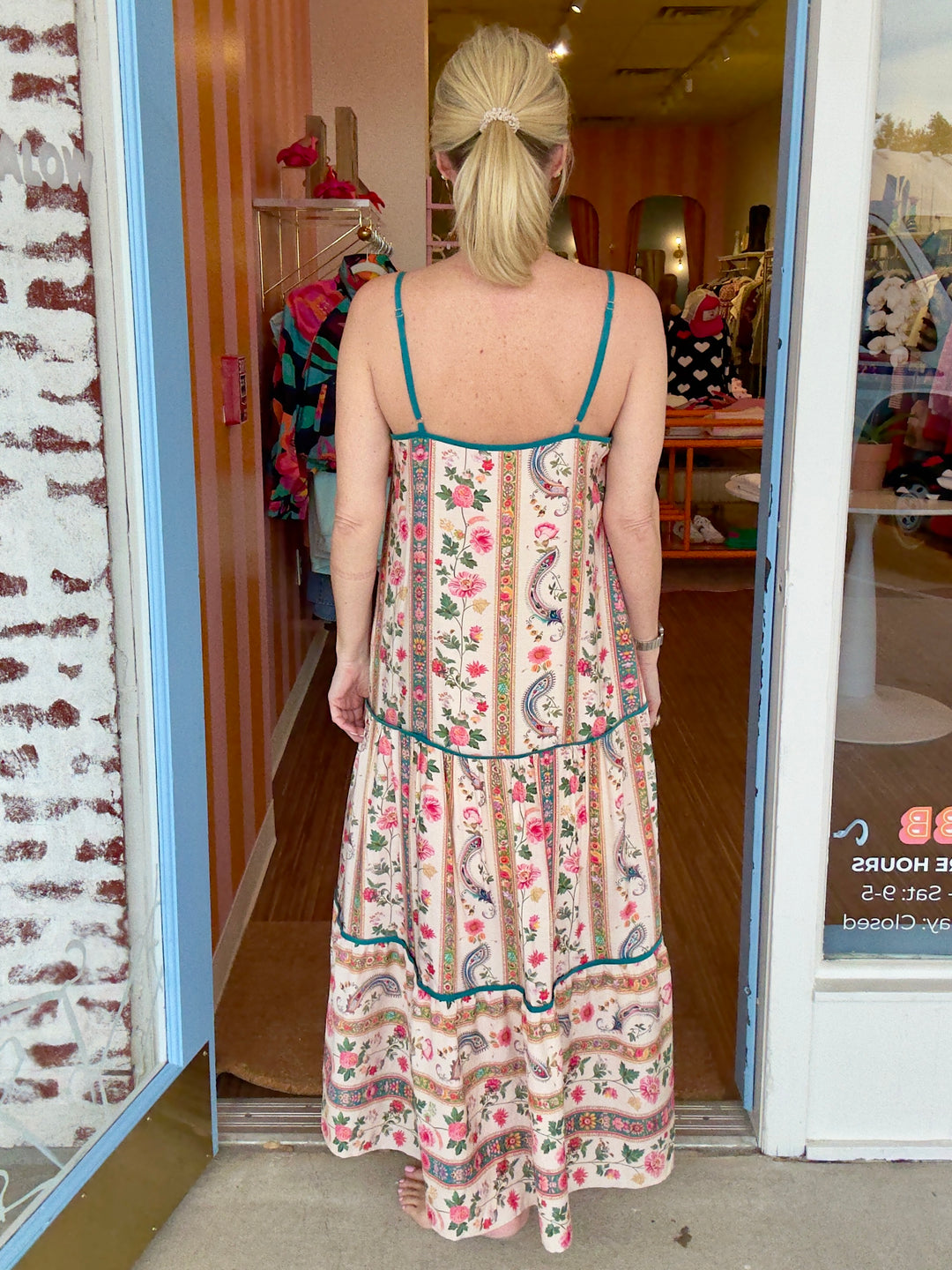 FIONA FLORAL MAXI DRESS