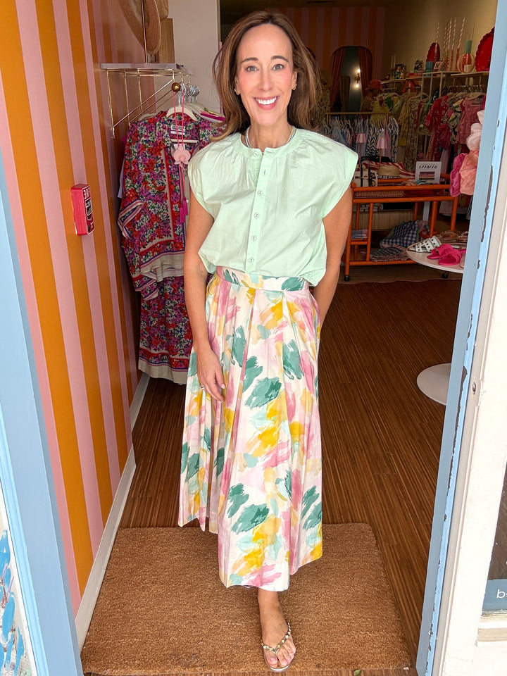 WATERCOLOR SKIRT