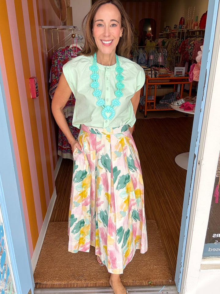 WATERCOLOR SKIRT