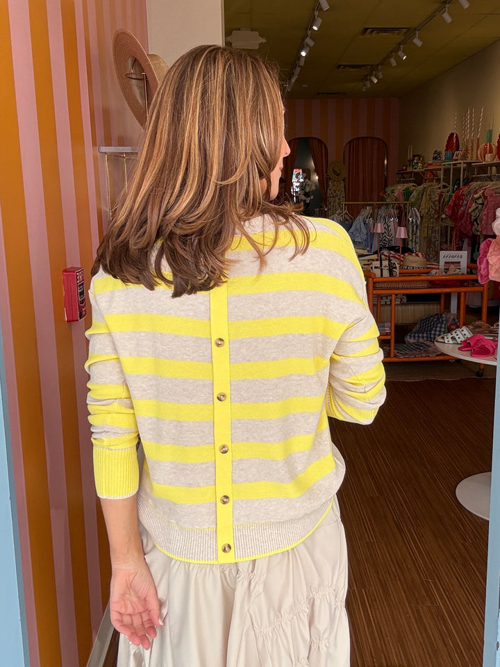 SWEETEST LOVE YELLOW SWEATER