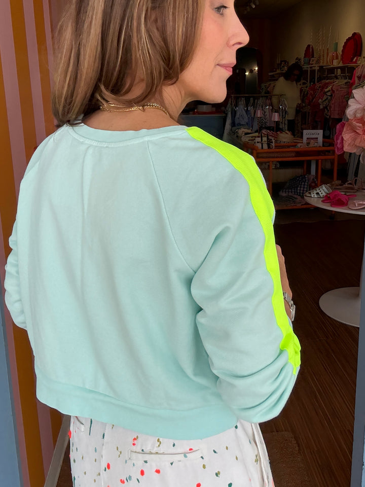 MOLONA AQUA SWEATSHIRT