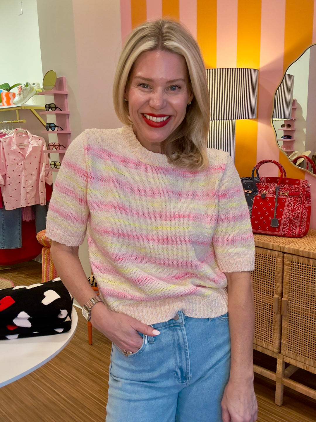 PINK LEMONADE SWEATER