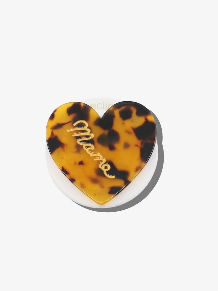 TORTOISE HEART GRIP CHARM