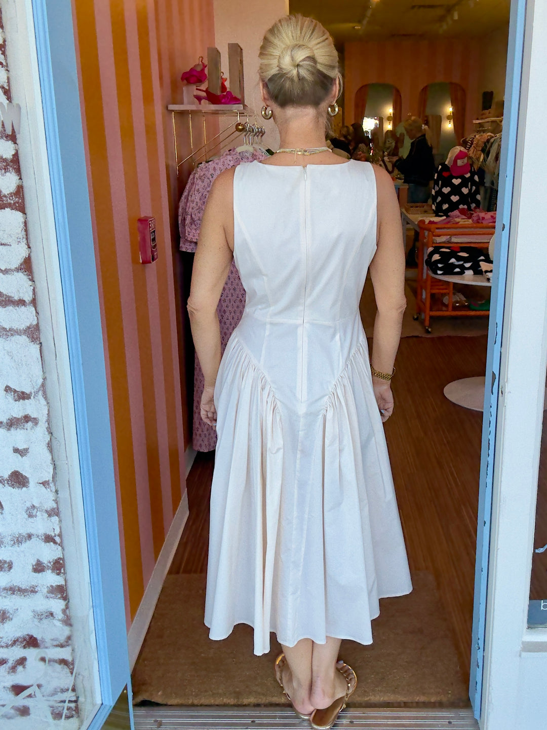 INGRID IVORY DRESS