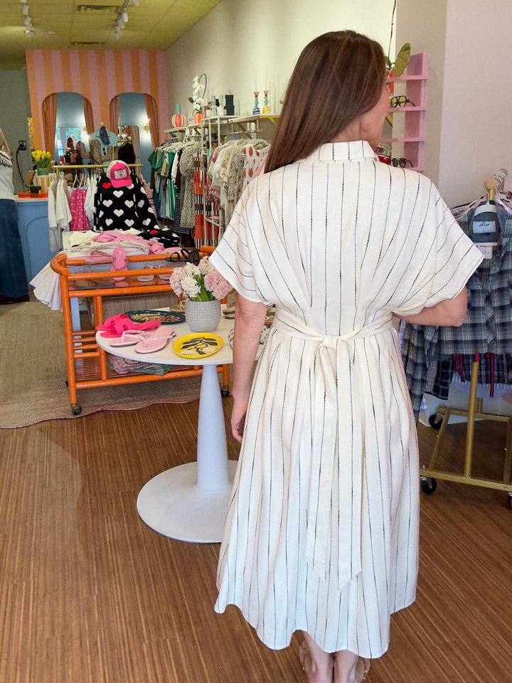 LIORA MIDI SHIRT DRESS