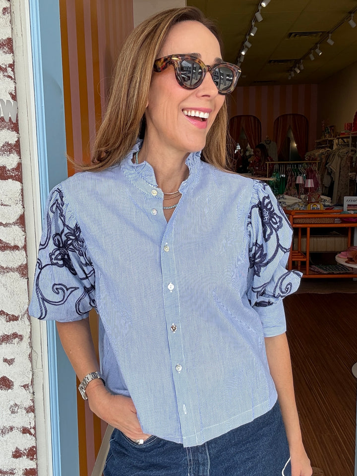 JAMISON PUFF SLEEVE BLOUSE