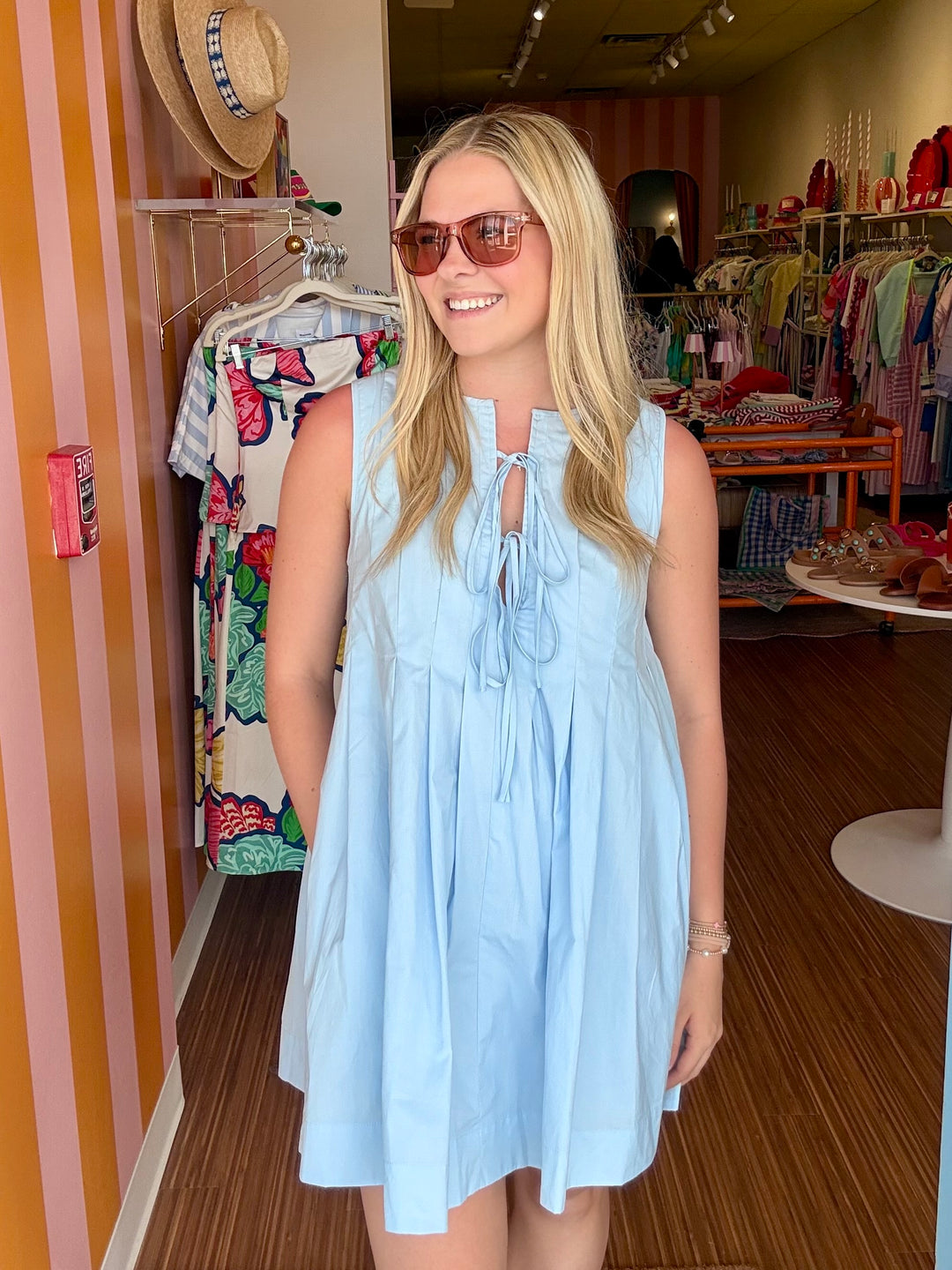 PATTY PINTUCK DRESS