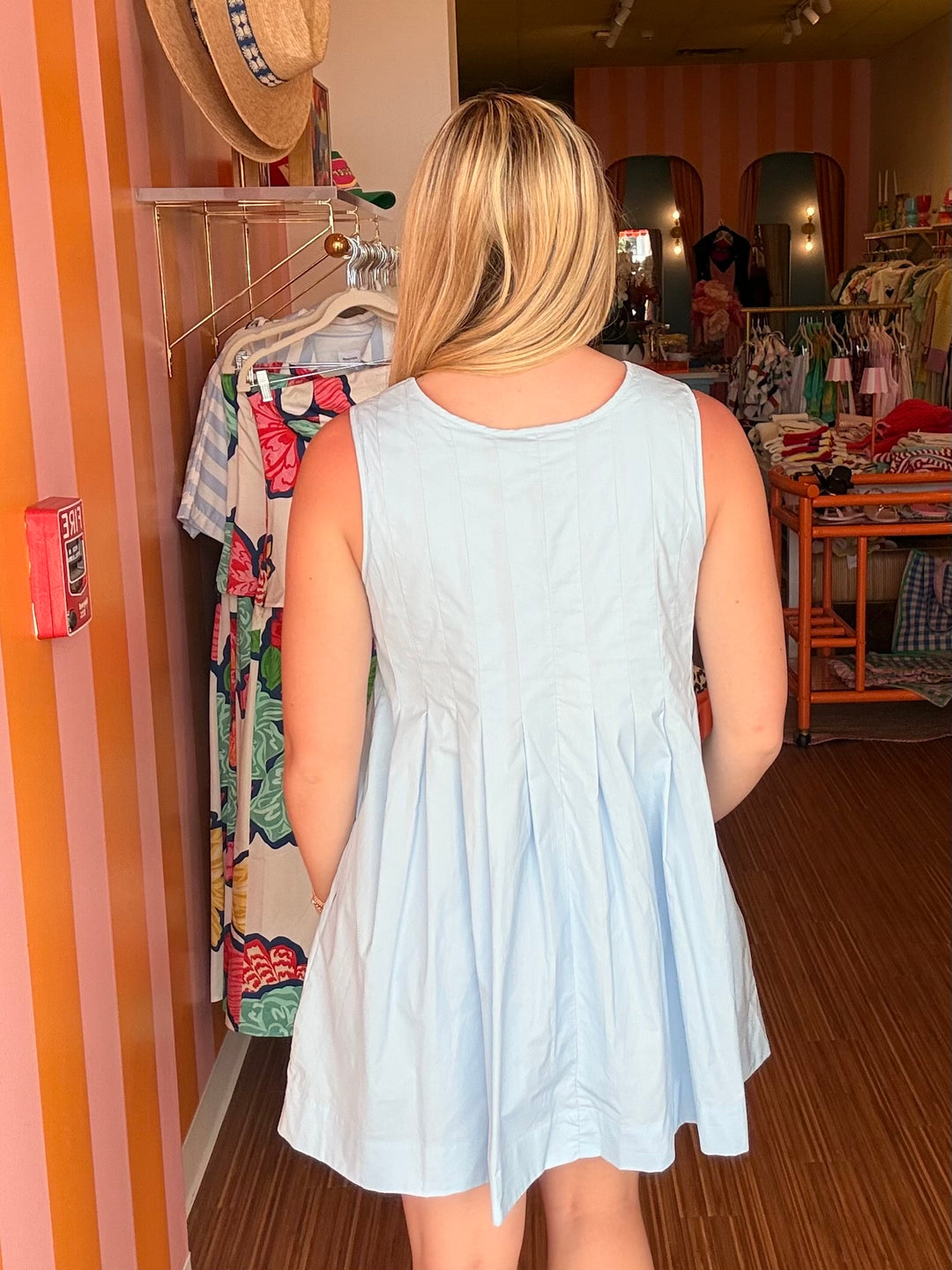 PATTY PINTUCK DRESS