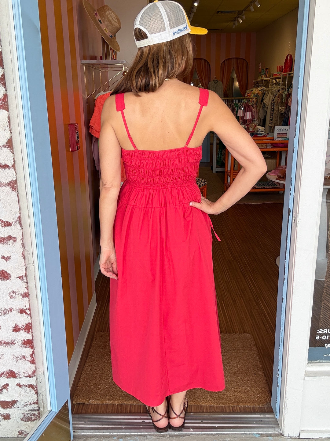 PRIA POPPY DRESS