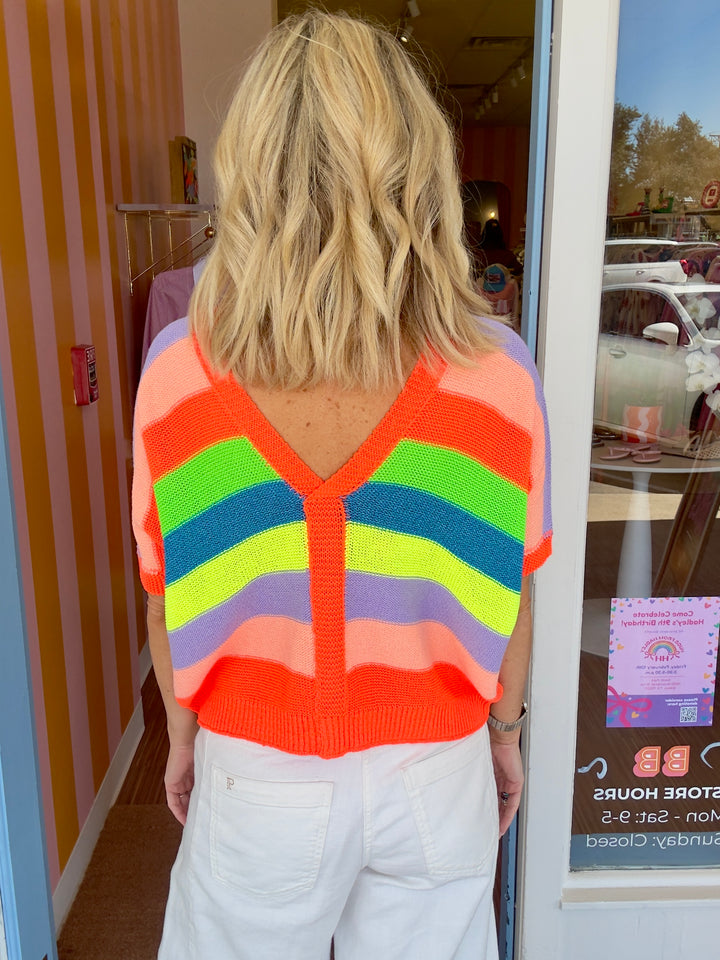 LUMINOSA STRIPE SWEATER