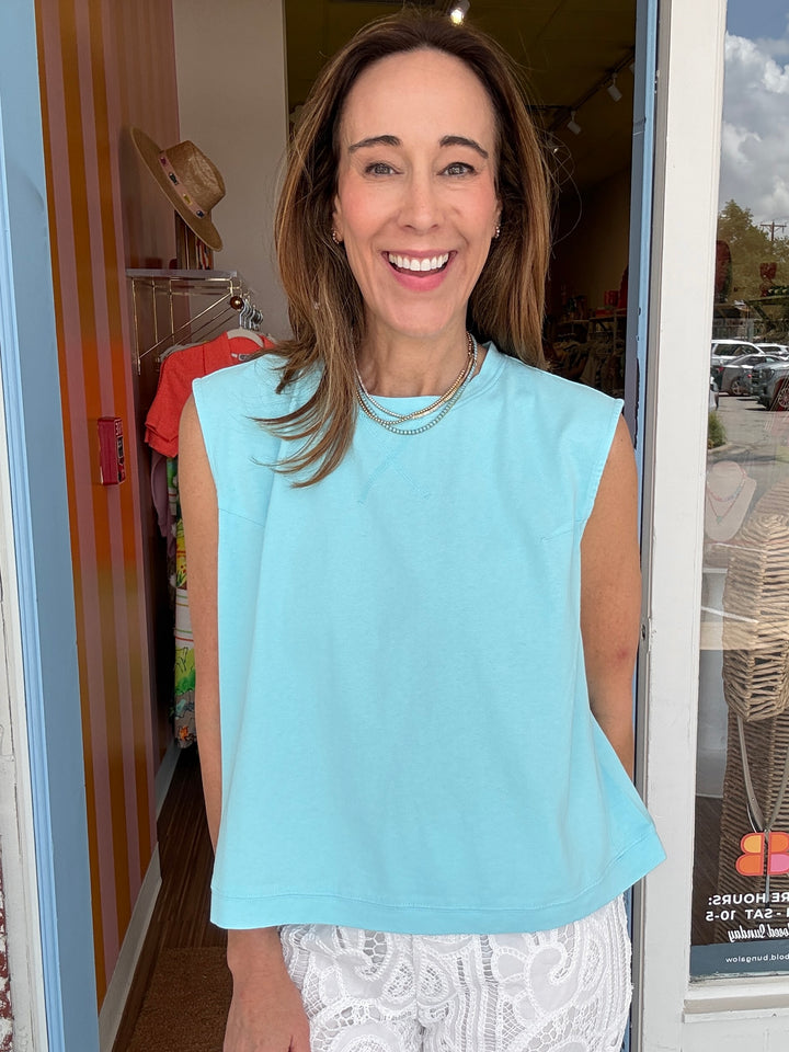 TIA AQUA TEE