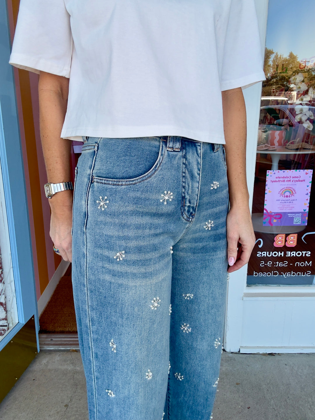 BETINA BEADED JEAN