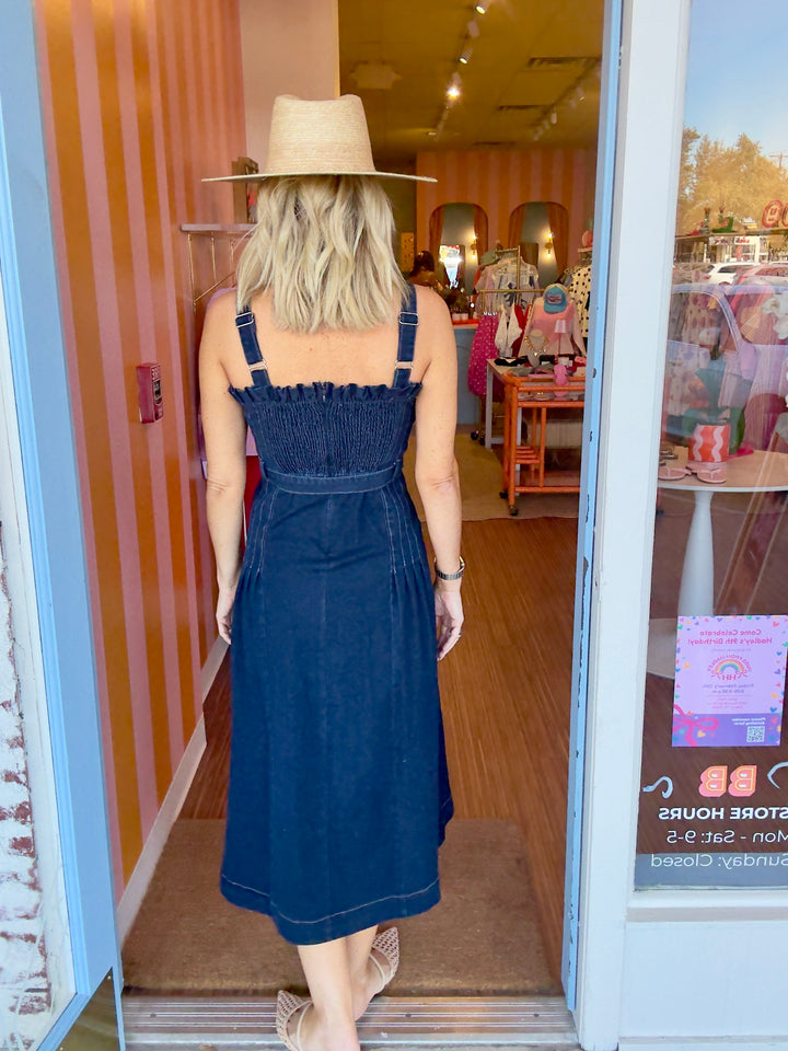 WOLCOTT DENIM DRESS