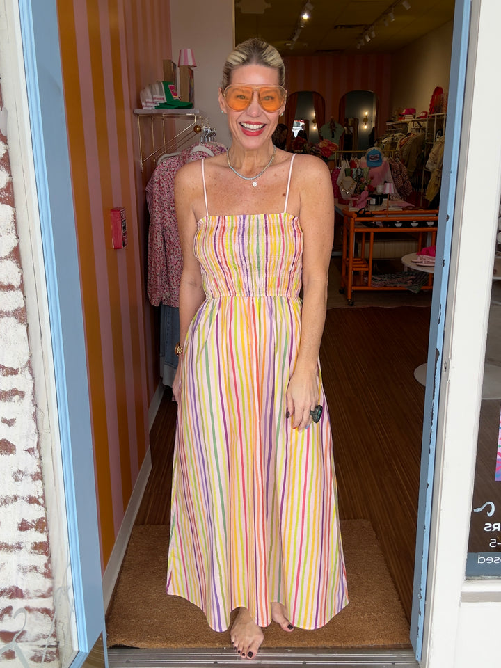 PARALIA STRIPES DRESS