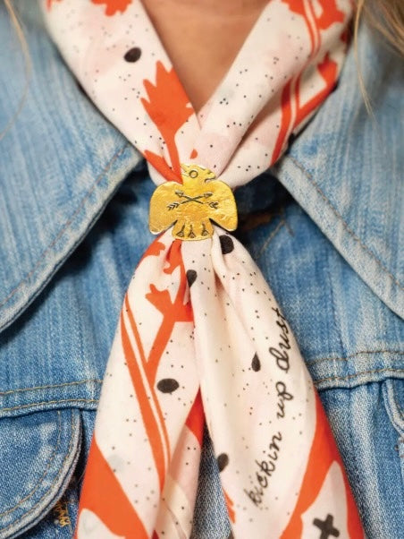 KICKIN UP DUST SILK SCARF