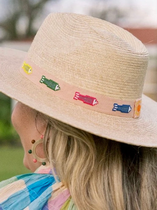 COLORFUL FIN PALM HAT