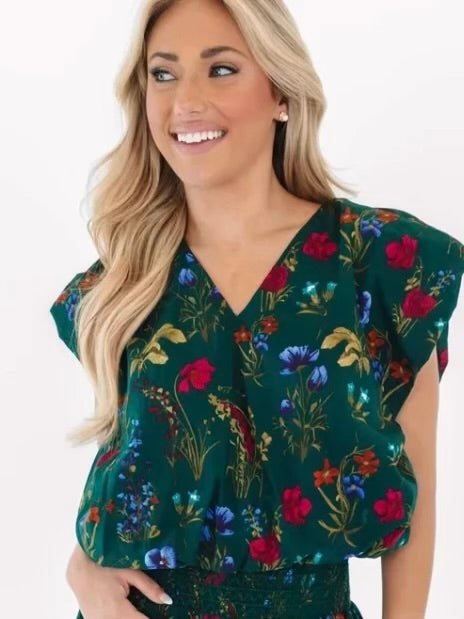 JUNIPER BUBBLE TOP
