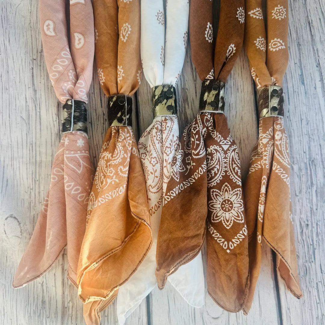 SUN BLEACHED BANDANA-TERRACOTTA