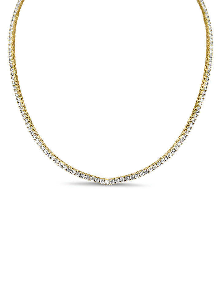 CLASSIC CZ TENNIS NECKLACE