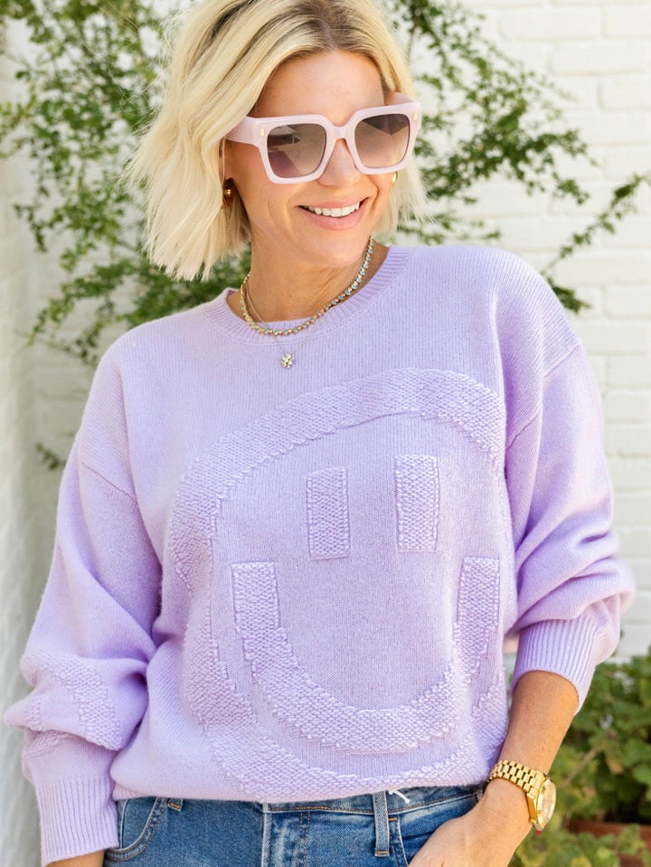 SMILEY FACE SWEATER