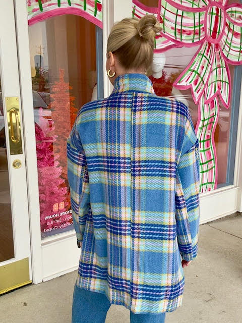 ISABELLE PLAID COAT